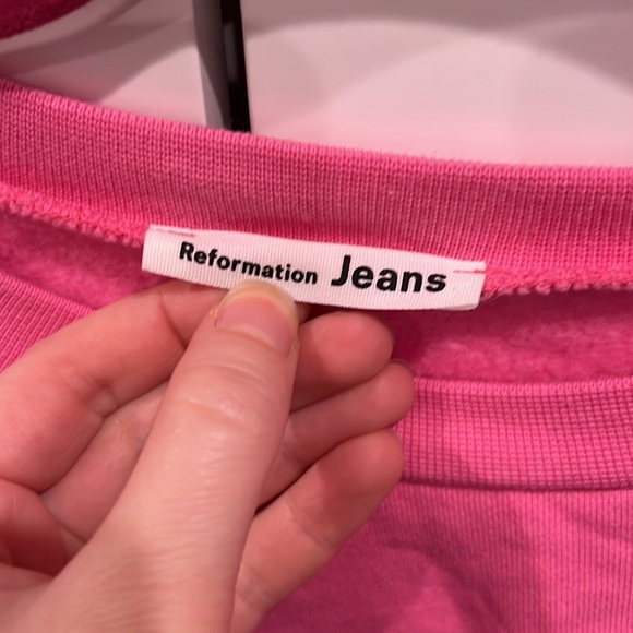 Reformation Hunter Classic Sweatshirt Size XS - Picture 6 of 9